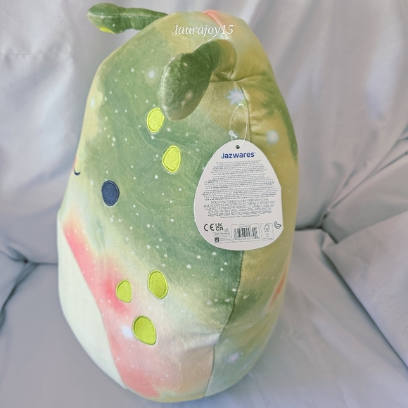 Squishmallows Hawk Alien Plush Stuffed Toy Jumbo 17 Inch 2024 New - Picture 3 of 9